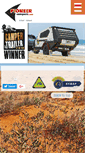 Mobile Screenshot of pioneercampers.com.au